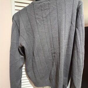 U.S. Polo Assn. Men's Gray Turtleneck Sweater